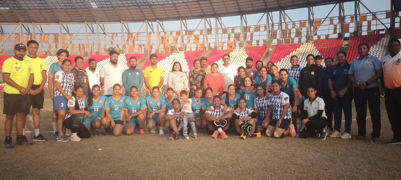 16 वे अखिल भारतीय रेलवे पुरूष एव महिला हैण्डबाल प्रतियोगिता