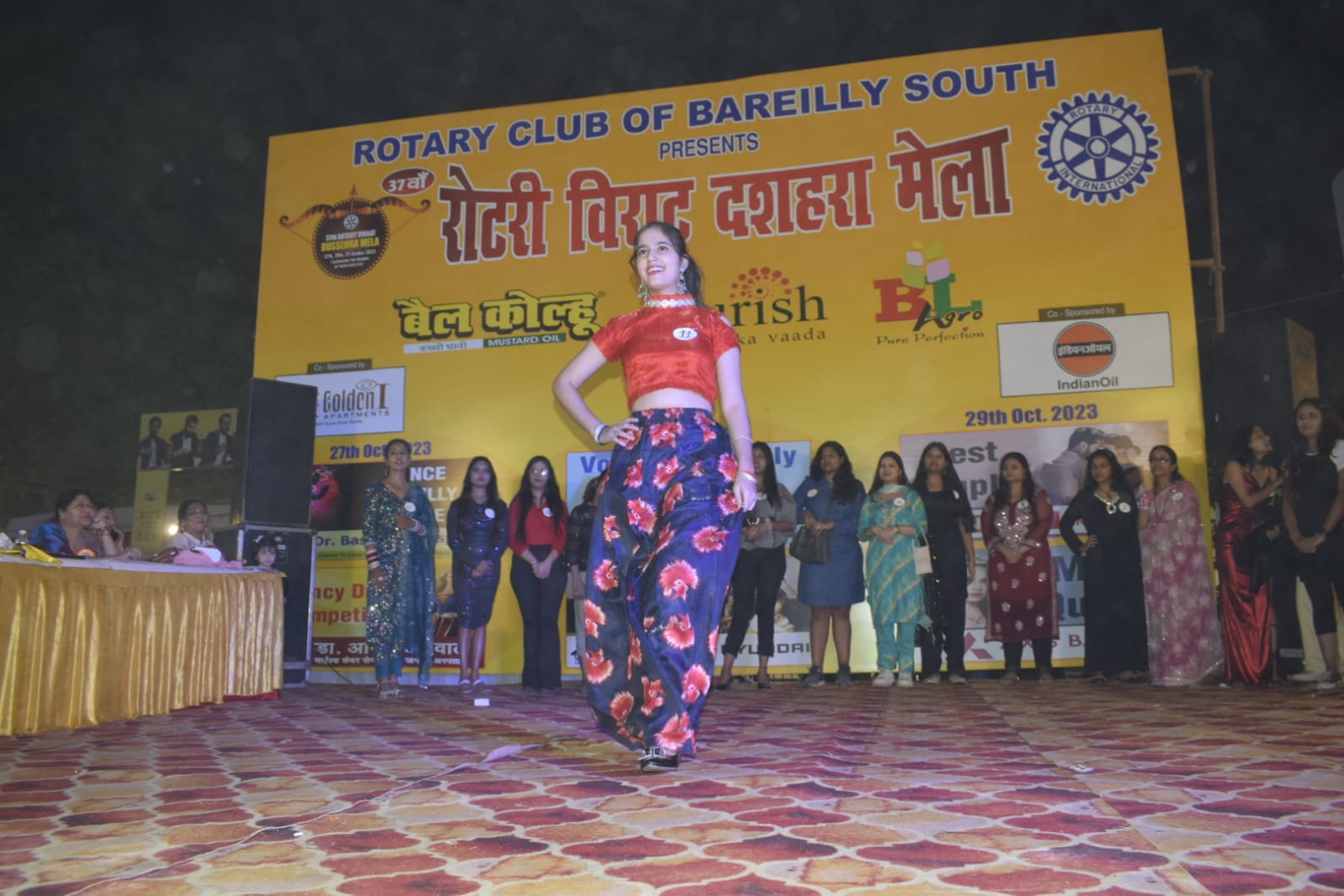 मेला क़्वीन बनी सोनम वर्मा , मेघनाथ कुंभकरण और रावण का हुआ दहन