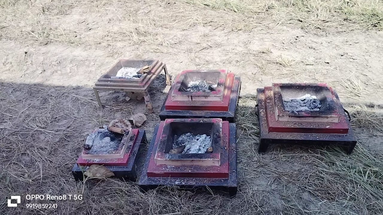 Fatehpur: शौर्य यात्रा में गायत्री परिवार ने किया पांच कुण्डीय यज्ञ