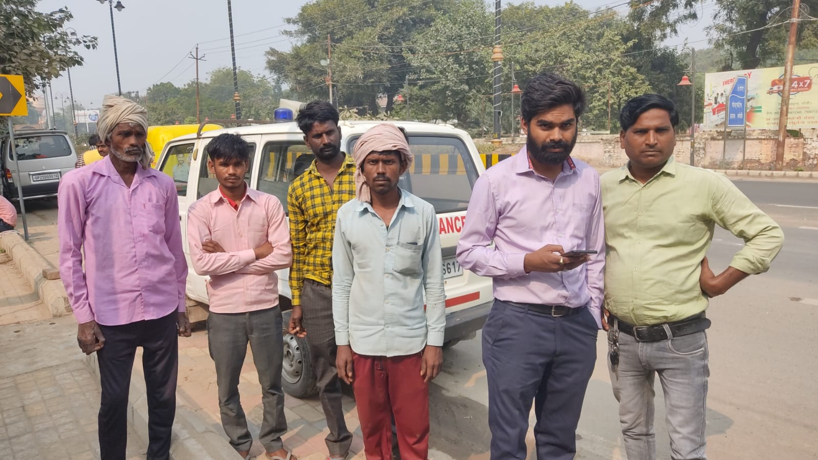 ट्रक ने मारी टक्कर दो घायल , एक की मौत