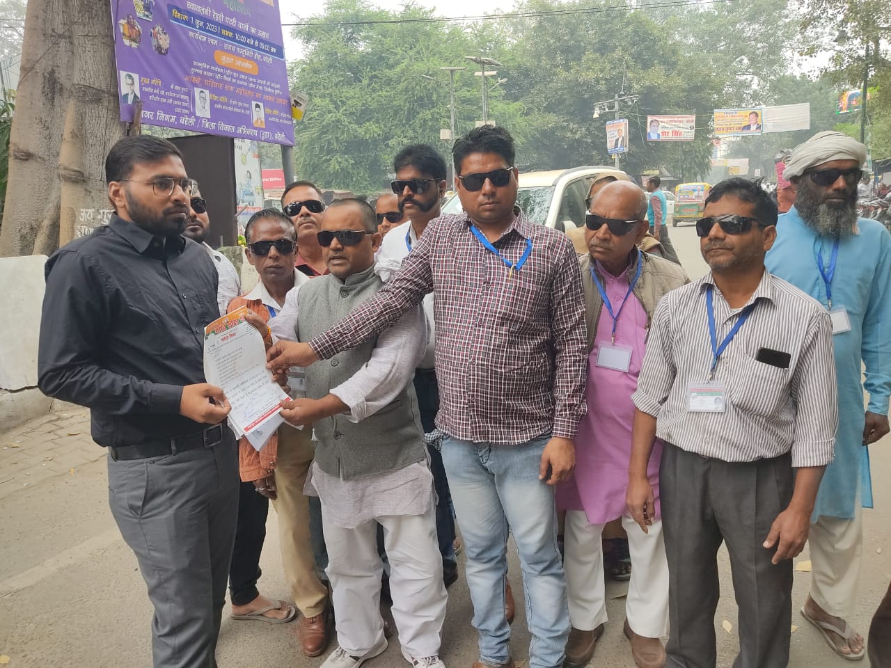 गरीब शक्ति दल ने डेंगू से शहीद हुए मरीजों  का मुआवजा दिलाने की मांग की