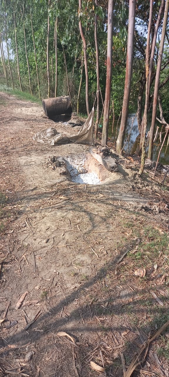 दबंगों ने काट ली किसान की खड़ी फसल पुलिस बनी तमाशबीन