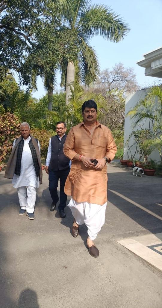 राजा भैया और नरेश उत्तम पटेल की हुई मुलाक़ात, जानिए क्या हुई बात