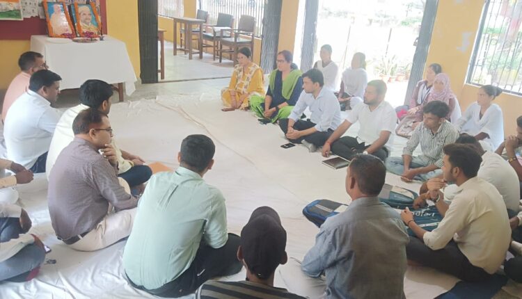 डॉ राम मनोहर लोहिया डिग्री कॉलेज में सर्व धर्म सभा का किया गया आयोजन