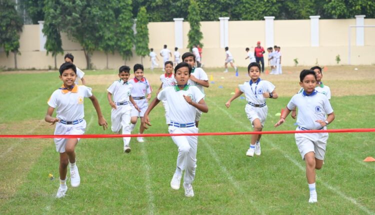माधवराव सिंधिया पब्लिक स्कूल में वार्षिक खेलकूद प्रतिस्पर्धा जोश 2023 का आरम्भ