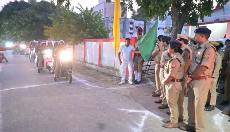 महिलाओं की सुरक्षा एवं सशक्तिकरण हेतु मिशन शक्ति दीदी निकाली रैली