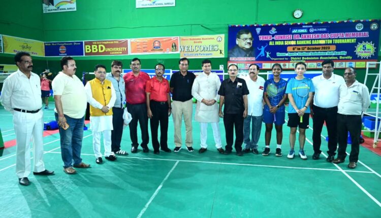 इंडियन सीनियर मेजर रैंकिग बैडमिन्टन प्रतियोगिता 12 अक्टूबर तक