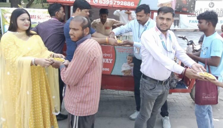 सृजन ने द्वादशी श्राद्ध पर किया भव्य भंडारे का आयोजन ‌