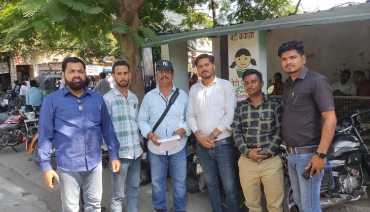 सहारा सामाजिक संस्था ने विजिलेंस द्वारा की जा रही बिजली चेकिंग का किया विरोध