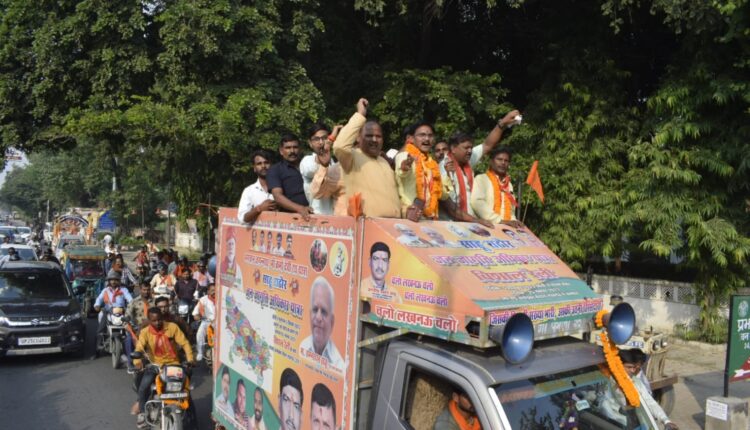 भारतीय तैलिक साहू राठौर समाज ने निकाली रथ यात्रा