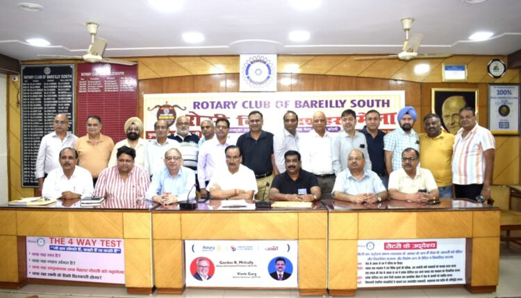 रोटरी क्लब बरेली साउथ 37 वां विराट दशहरा मेला 27, 28, 29 अक्टूबर को बरेली क्लब मेला ग्राउंड में