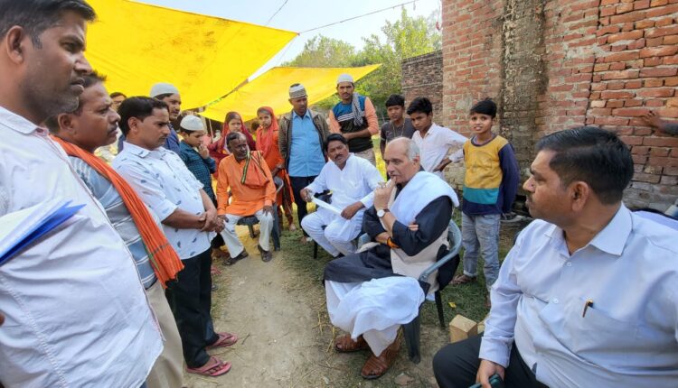 मंत्री धर्मपाल सिंह ने डेंगू से प्रभावित क्षेत्रो का किया दौरा