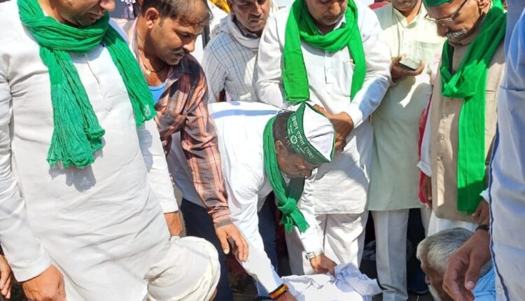 किसान एकता संघ बरेली मंडल के अध्यक्ष श्रीपाल गुर्जर को दी हजारों लोगों ने अंतिम विदाई