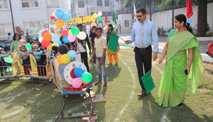 जीआरएम जूनियर विंग में नन्हें मुन्नों ने पिकनिक में की मस्ती