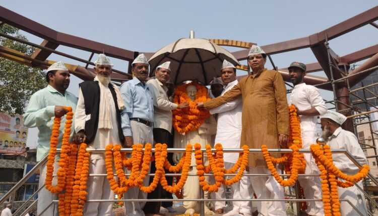 राष्ट्रीय लोक दल ने मनाई सरदार वल्लभ भाई पटेल की जयंती