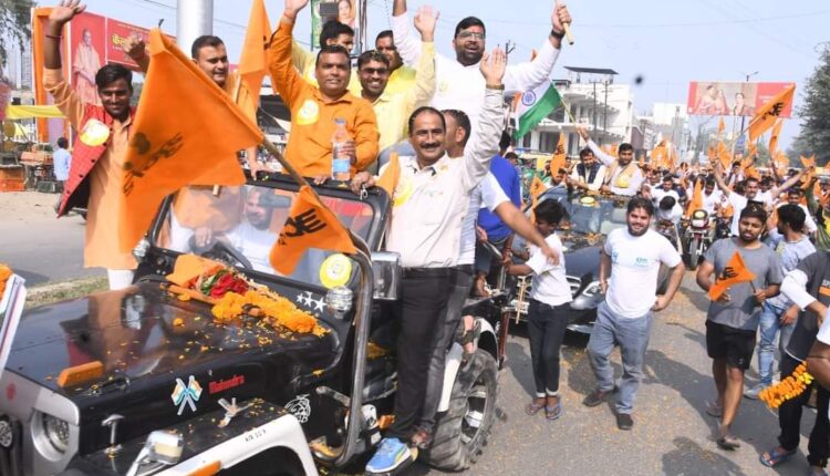 सरदार वल्लभ भाई पटेल की जयंती पर निकाली गुर्जर एकता रैली