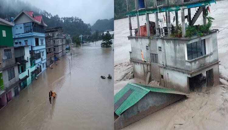 सिक्किम में बादल फटने से आई बाढ़, सेना के 23 जवान हुए लापता