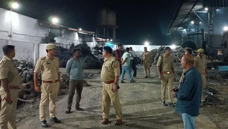 Fatehpur: श्रमिकों की लापरवाही से टायर फैक्ट्री में हादसा, पांच झुलसे