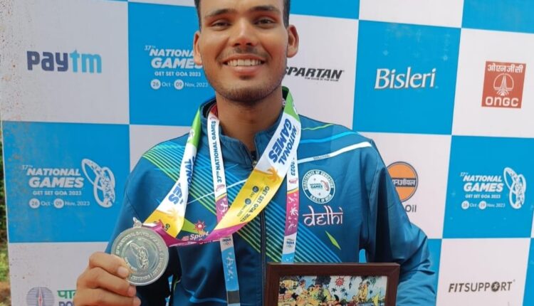 बरेली के उज्जवल ने 37वें राष्ट्रीय खेलों में हासिल किया रजत पदक