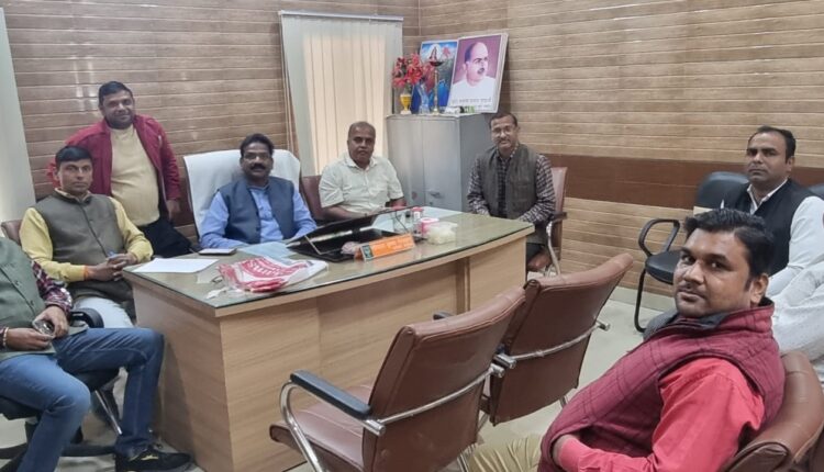 मीरगंज सभागार में हुई भाजपा दिव्यांग प्रकोष्ठ की बैठक
