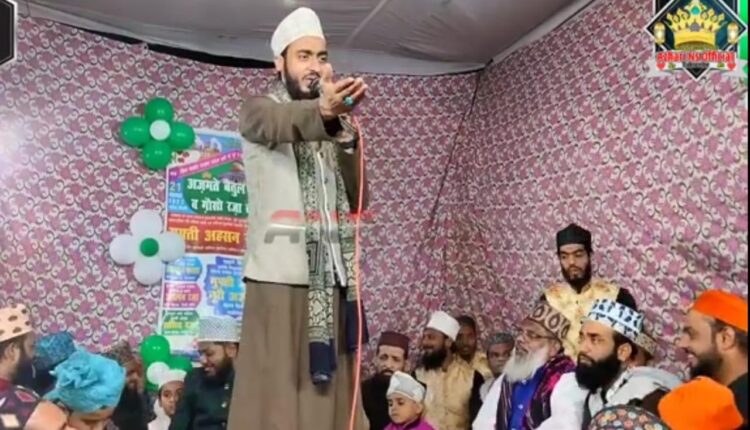 अहसन मियां की सदारत में शाही में जश्न ए गौसुलवरा बाजार संदल खां में अज़मते बैतुल मुकद्दस कांफ्रेंस