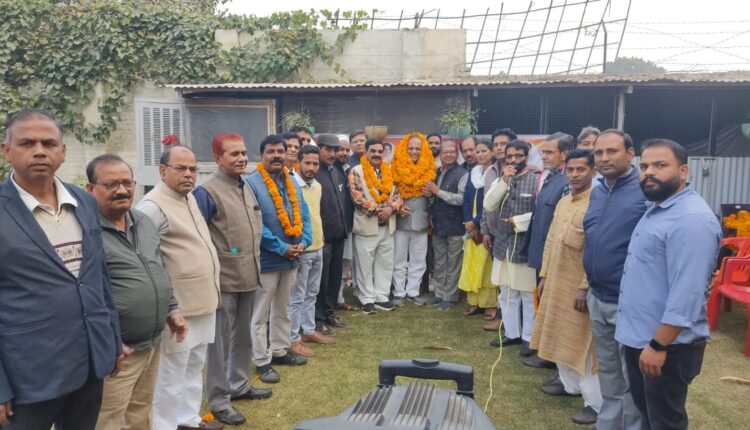 कांग्रेस के प्रदेश उपाध्यक्ष बनने पर प्रेमप्रकाश ने कांग्रेसियों का किया जनअभिनंदन स्वागत