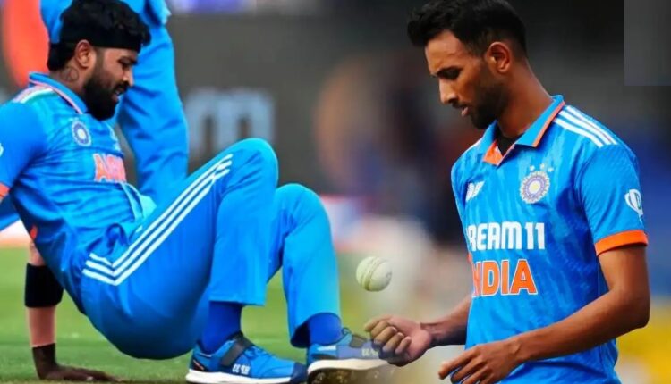 विश्‍व कप 2023 से बाहर हुए हार्दिक पांड्या, प्रसिद्ध कृष्‍णा टीम में शामिल