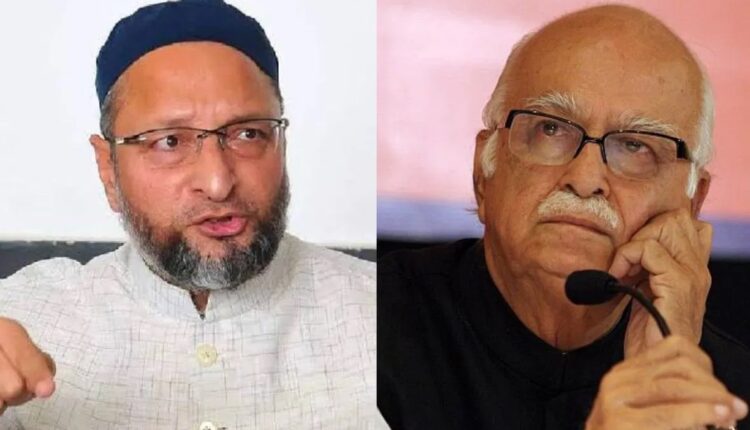 असदुद्दीन ओवैसी का बड़ा बयान, बोले- ‘आडवाणी को भारत रत्न इस सम्मान का अपमान’