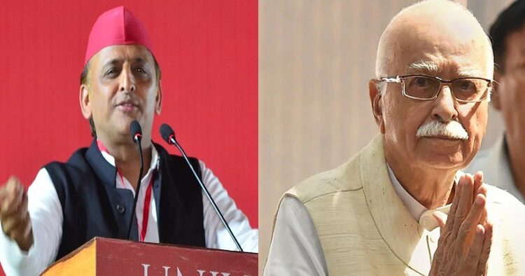 लालकृष्‍ण आडवाणी को ‘भारत रत्न’, अखिलेश बोले- वोटों के लिए सम्मान दे रही भाजपा