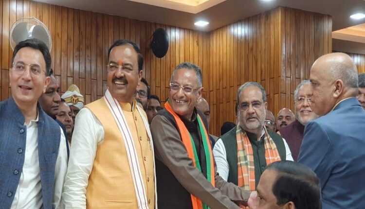 भाजपा के 8वें राज्यसभा प्रत्याशी का नामांकन, संजय सेठ समेत हुए 11 उम्मीदवार