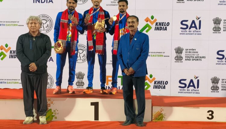 खेलो इंडिया यूनिवर्सिटी गेम्स में दो खिलाड़ियों ने जीते स्वर्ण और रजत पदक