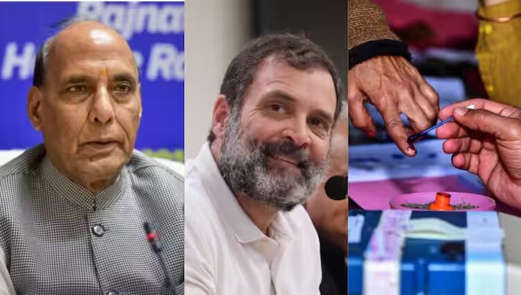 लोकसभा चुनाव के पांचवें चरण में 695 प्रत्‍याशी, राजनाथ सिंह से राहुल गांधी तक मैदान में