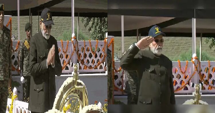 कारगिल विजय दिवस पर पीएम मोदी ने वीर शहीदों को दी श्रद्धांजलि, आतंकवाद के आकाओं को चुनौती